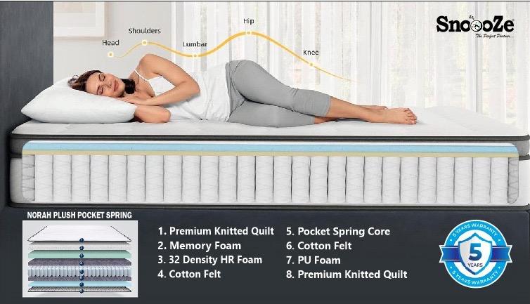 NORAH PLUSH POCKET SPRING